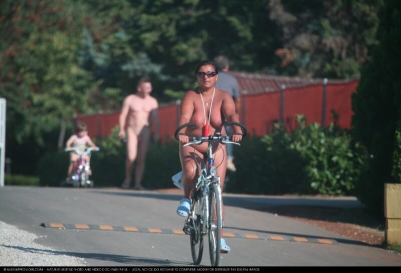 Naturists Road Biking pics - Naturism as a protest against puritanical moral norms