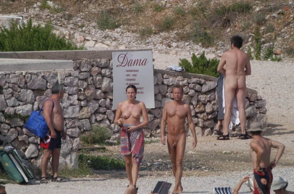 Baska Rock-Wall Path pics - Engaging in naturism promotes inner harmony and peace of mind
