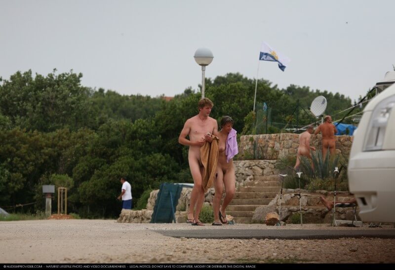 Nudism Family Indian Summer Painting photo gallery - Stereotypical perceptions of nudists