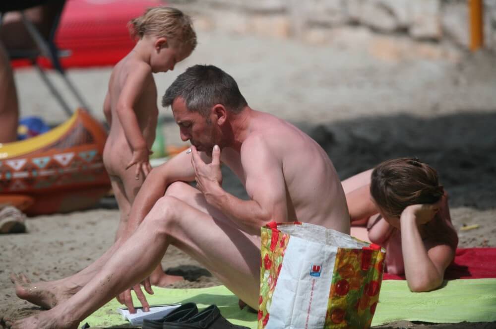 Nude Beach Assortment photos - The body is a reflection of inner beauty and harmony in naturism and nudism