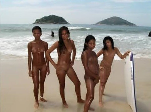 Warm Brazilian Beach Series 2 photo gallery - Naturism is connected to self-love and love of nature