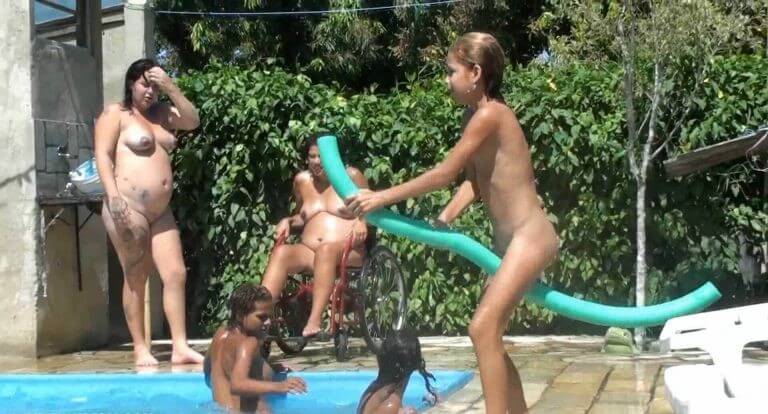 Oceanic Backyard Noon # 1 Full HD - The practice of nudism helps us shed imposed stereotypes and insecurities