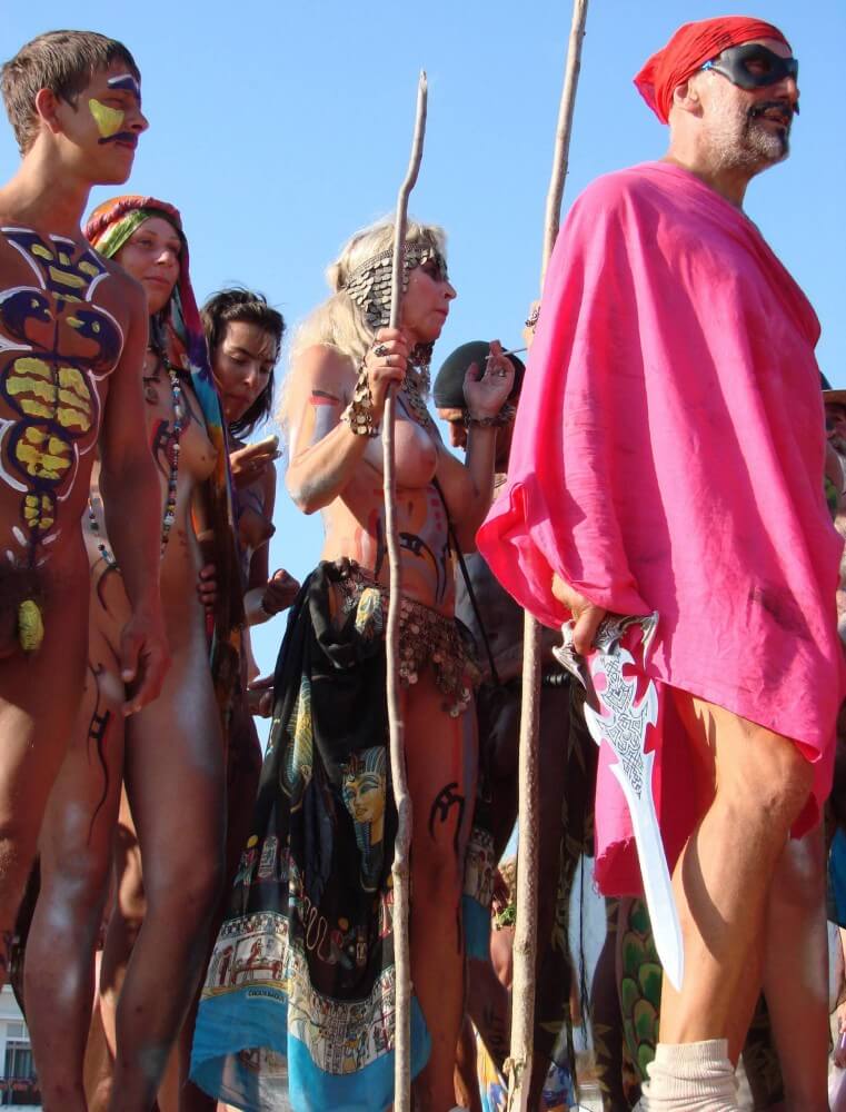 Neptune Day Mountain Top pics - The desire to be closer to nature and without clothes