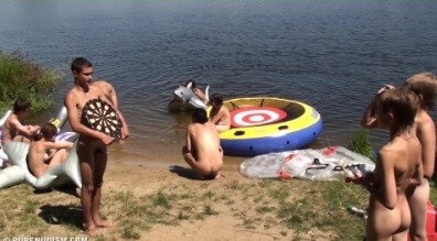 Nude and hot summer day video - People practice nudism to achieve harmony with nature