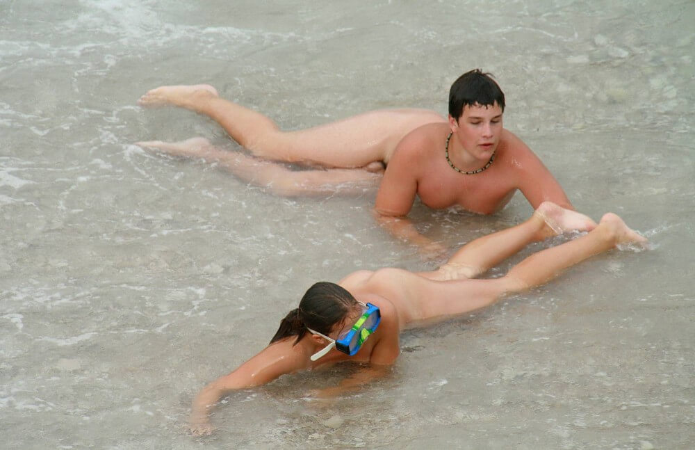 Wading In The Shallows pics - Sincerity and openness are the foundation of the nudist and naturist lifestyle