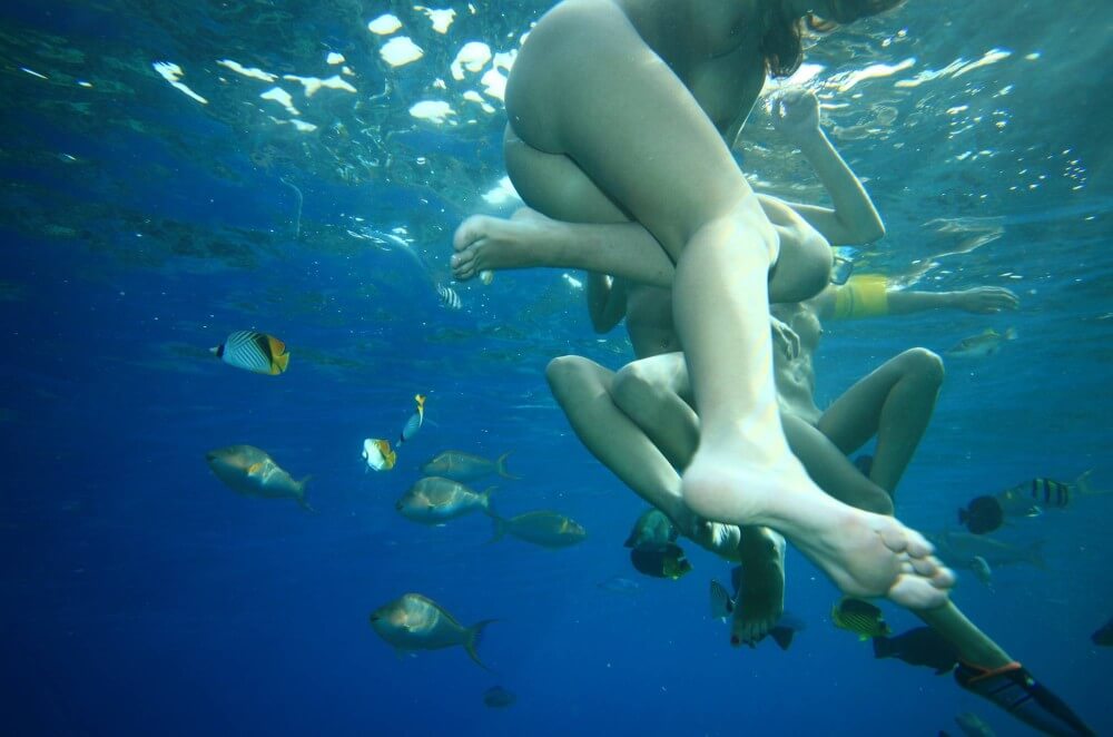 Egyptian Snorkelers Part - Mutual respect and trust are important components of the nudist and naturist community