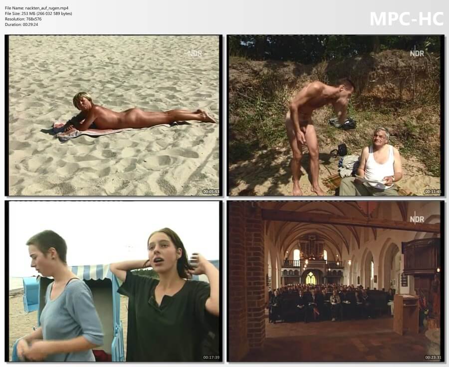 Nudist movie die nackten auf rugen HD - Being naked fosters trust