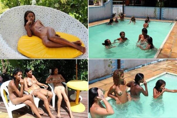 Brazil Pool Sunbath photos - Nudism teaches us to appreciate the present moment