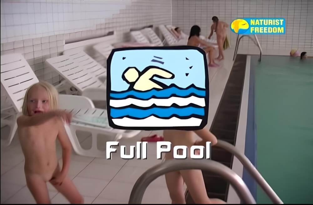 Naturist Freedom: Full Pool - They value respect for nature and the fully naked body
