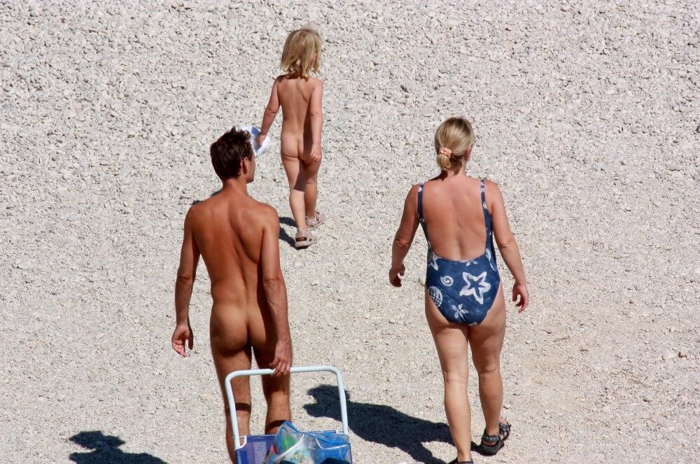 Beach Voyage Nudism Life pics - Taking Off Ones Clothes