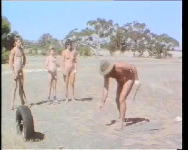 Naturism lifestyle retro - Nudity as a natural part of human existence