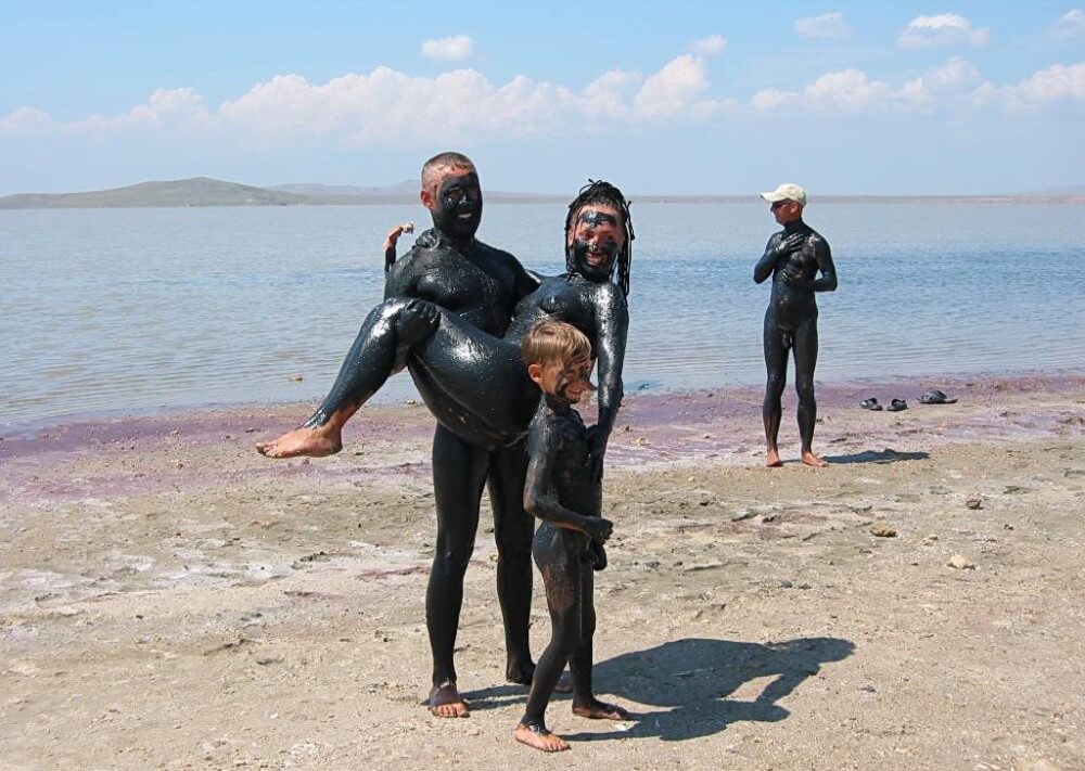 Dark Mud And Clear Water pics - Nudism is freedom without limits