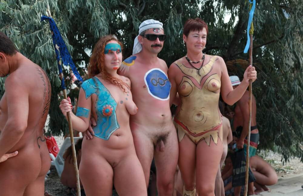 Neptune Step Relaxations pics - We began to practice nudism consciously