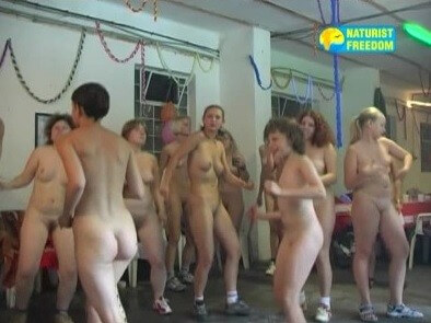 Naturist Freedom: Discotheque in a Cellar - The idea of self-acceptance and self-respect is important among naturists