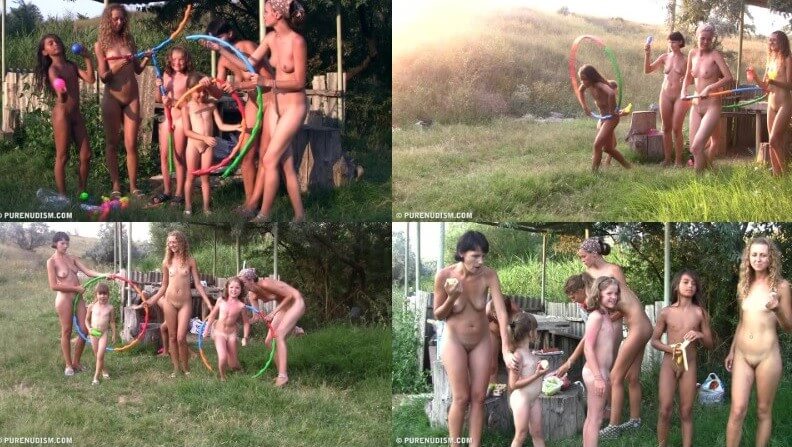 Countryside lounging 2 Full HD video - Nudism and naturism bring you closer to nature