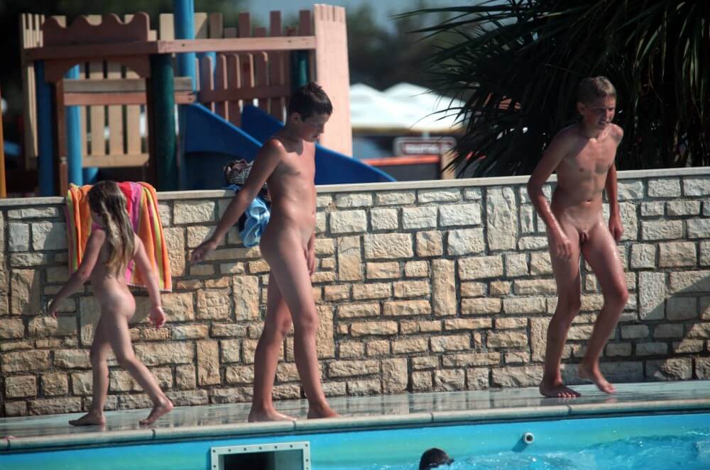 Naturist Pool Assortment photos - Nature provides strength and energy