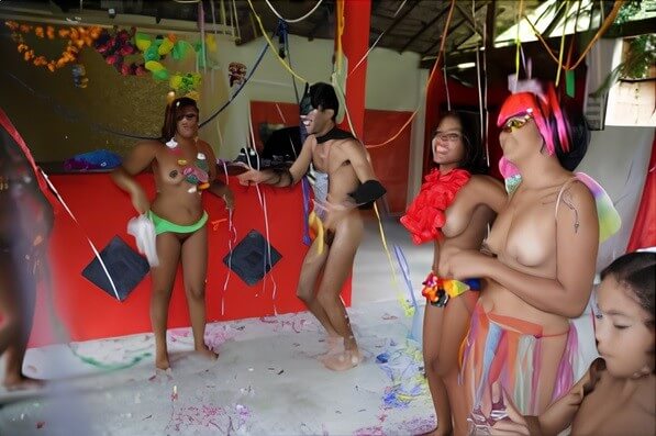 Tropical Carnival gallery - Part 1, 2, 3 - Getting rid of swimsuits