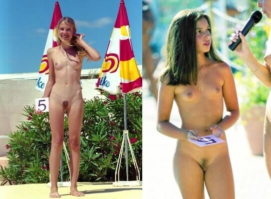 Junior Miss Pageant Beauty Contest photos - In naturism, sincerity and openness toward others are valued