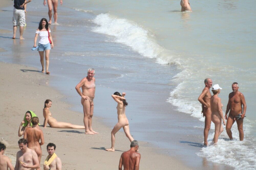 Costinesti Beach Groups pics - Naturism Is Not a Sect