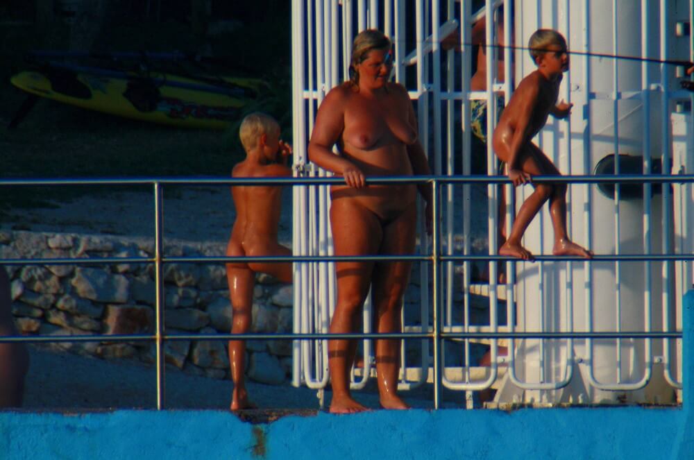 Uka FKK Water Play - Watching us naked in nature