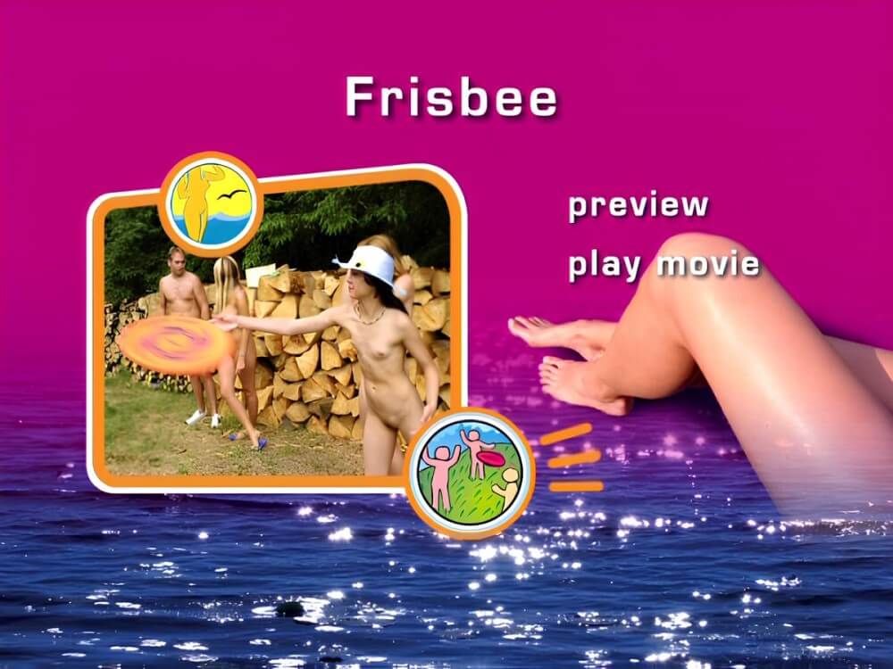 Naturist Freedom - Frisbee DVD - Boundaries disappear in the world of naturism and nudism