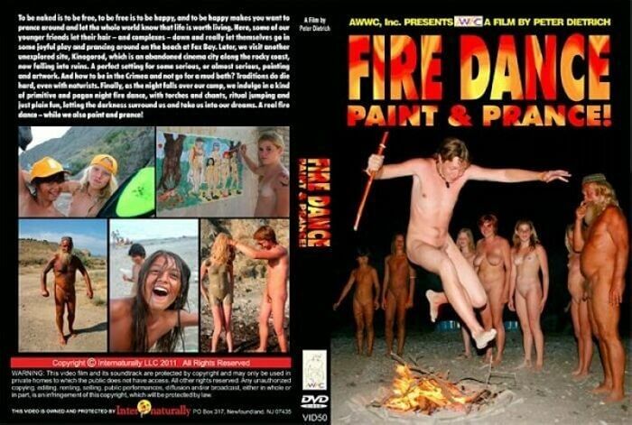 Enture, AWWC – Fire Dance, Paint and Prance! - Nudism encourages love for nature and oneself