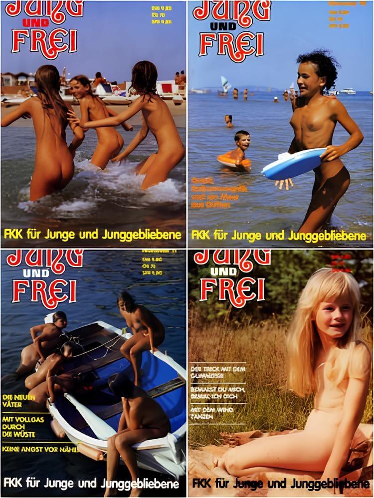 Jung und Frei Nr 9-12 - Lightheartedness and ease are characteristic features of the practice of nudism and naturism