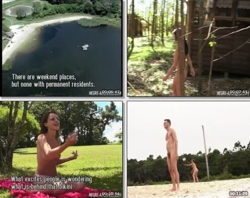 A day in the life of a naturist - Peace and tranquility are important values for advocates of naturism and nudism