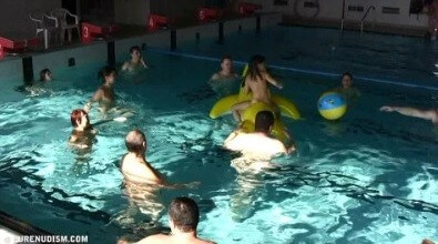 Floating On Our Rafts 2 - Leaving the house in a state of complete nudity