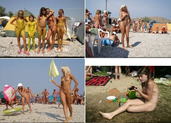 Beautiful Princesses On The Sea photos - Living in harmony with nature is a defining characteristic of the naturist and nudist community