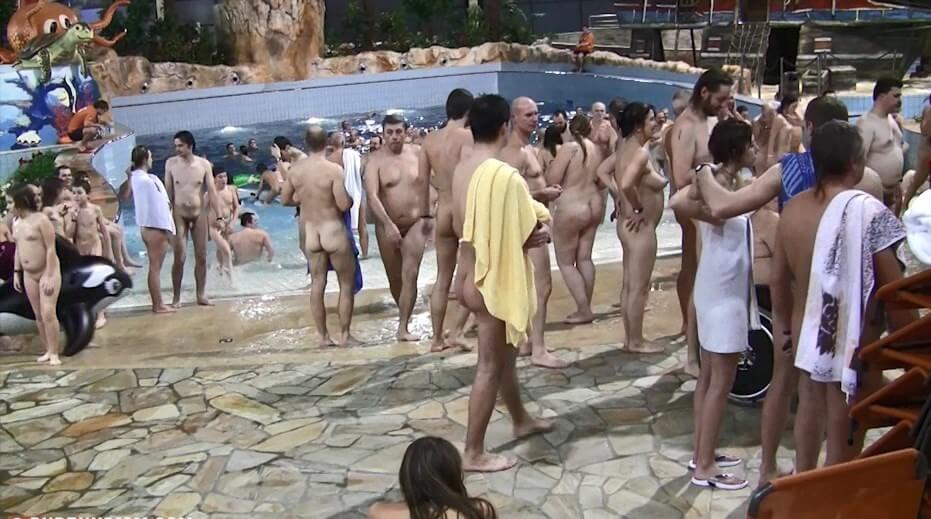 Aquatic park reunion video - Nudism is often equated with naturism